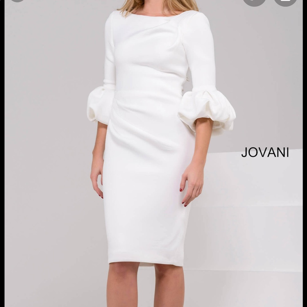 Jovani #39738 ivory dress